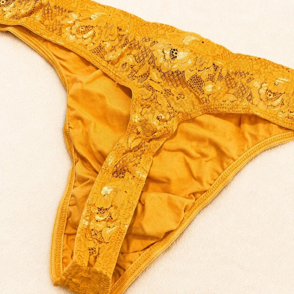 COSABELLA NSN Men's Classic G-String Taaja Mango Lace - Size L / NWT